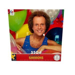 Richard Simmons 550-Piece Puzzle By Ceaco Poster Included Made In USA NIB